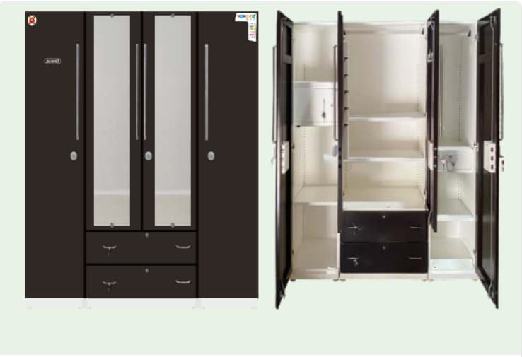 Premium 4 Door Deluxe Almirah