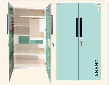 Golden Ambika Almirah