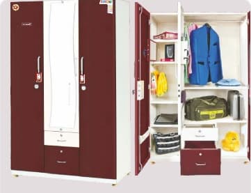 Premium Supreme 3 Door Almirah