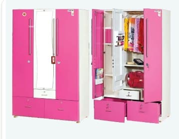 Premium Deluxe 3 Door Almirah